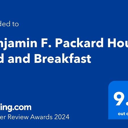Benjamin F. Packard House Bed And Breakfast Bath Buitenkant foto